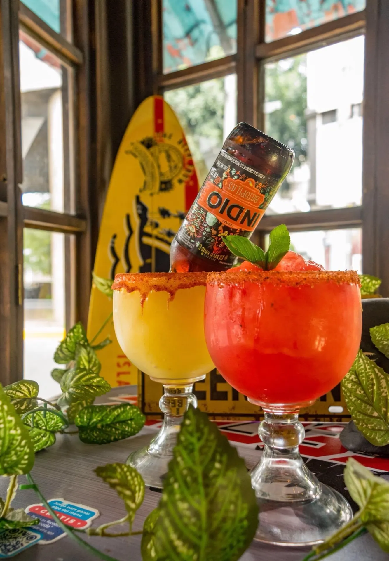Jarra de cerveza de barril en Aloha