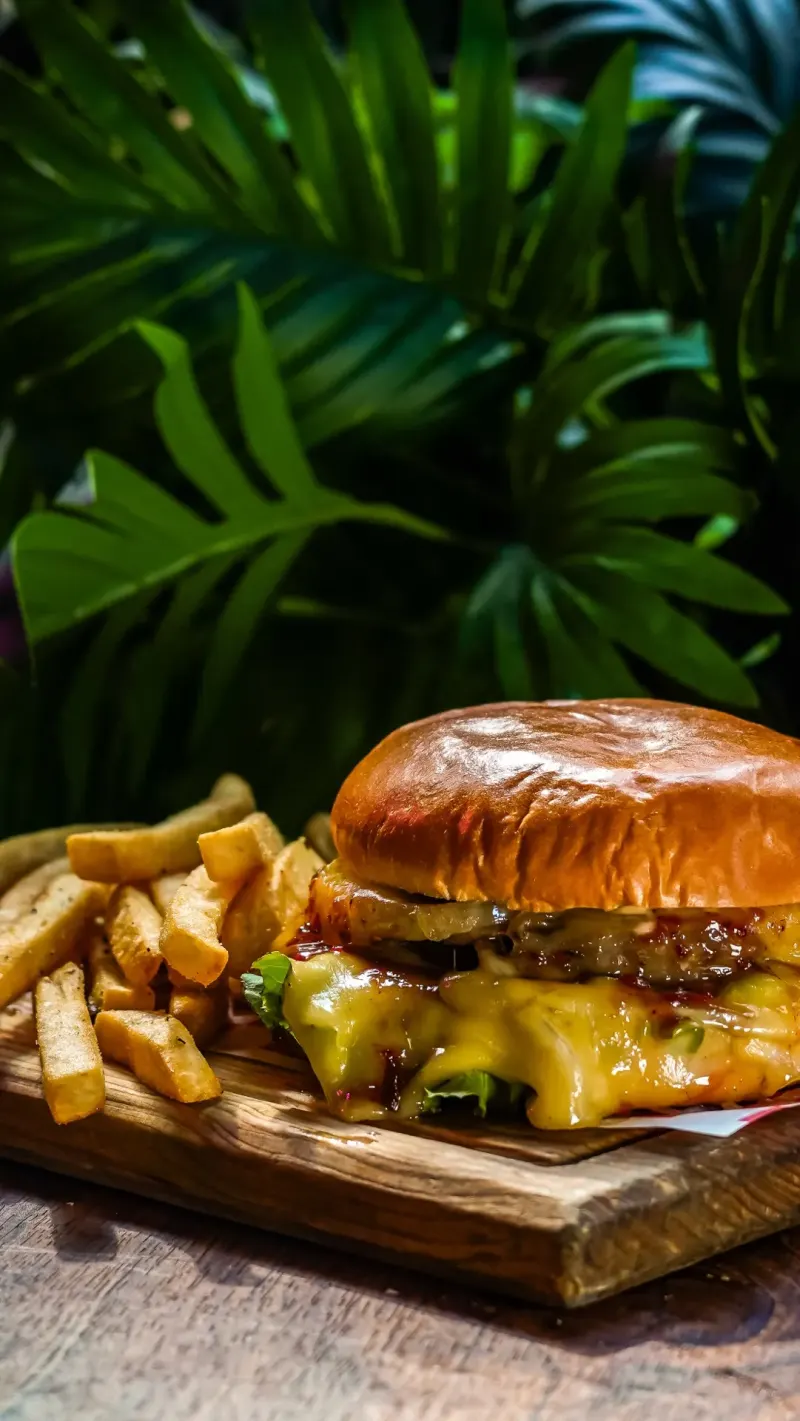 Hamburguesa Hawaiana